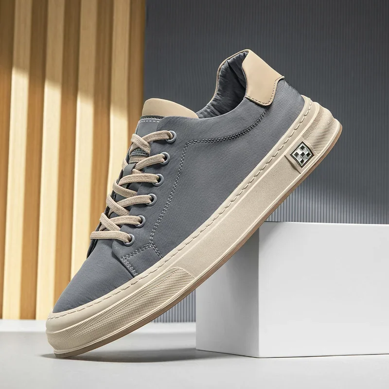 Pop 2025 Spring New Canvas Shoes Men's Light Luxury Easiest For Match Trendy Sneakers Breathable Lightweight Sports And Casual S
Pop 2025 Spring New Canvas Shoes Men's Light Luxury Easiest For Match Trendy Sneakers Breathable Lightweight Sports And Casual S