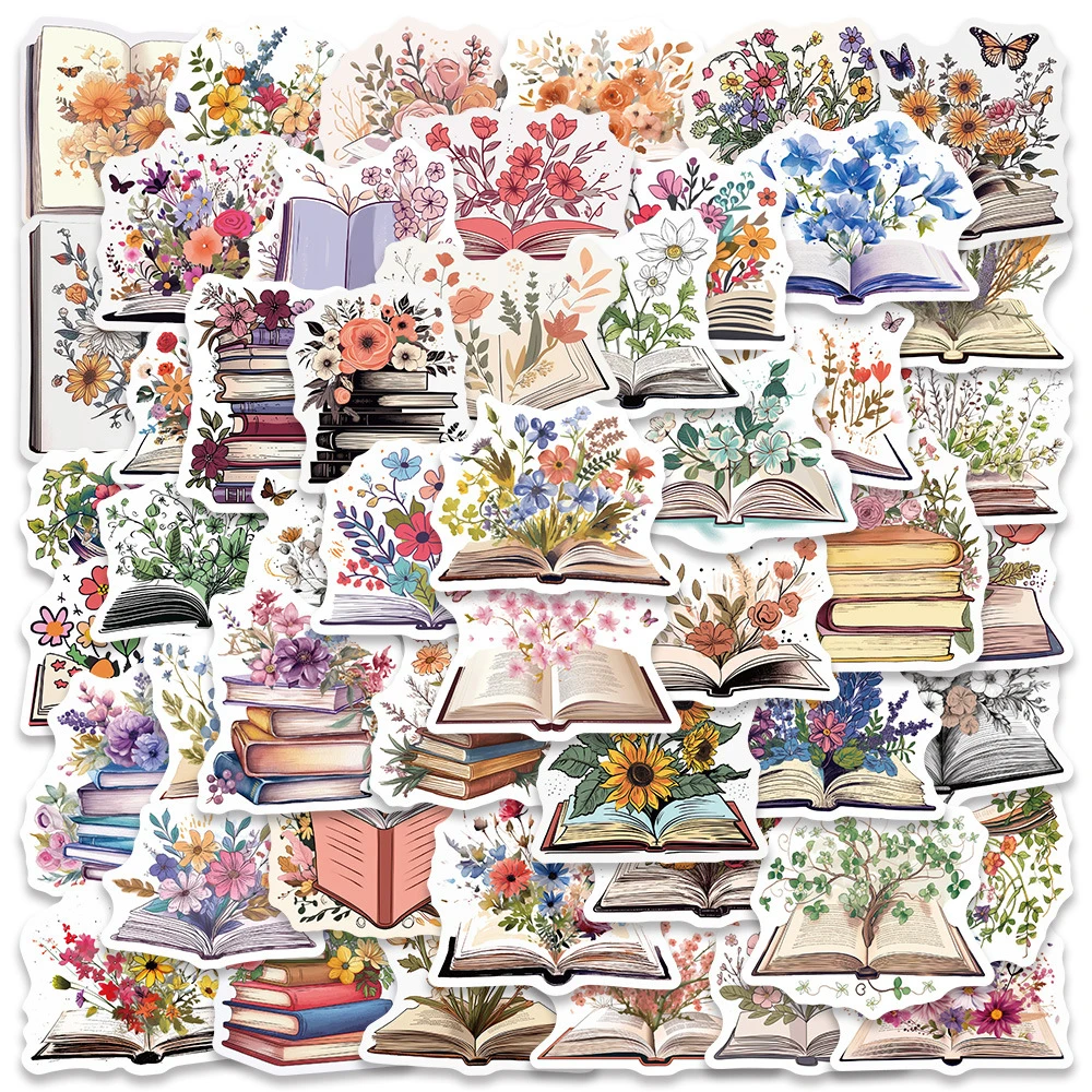 10/30/50pcs Aesthetic Cute Book Flowers Stickers Cartoon Graffiti Decals Kid Toy DIY Suitcase Notebook Laptop Decoration Sticker
10/30/50pcs Aesthetic Cute Book Flowers Stickers Cartoon Graffiti Decals Kid Toy DIY Suitcase Notebook Laptop Decoration Sticker