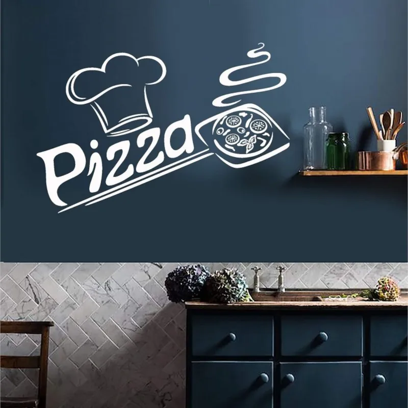 Vinyl Wall Decal Pizza Italian Restaurant Pizzeria Italy Food Kitchen Interior Stickers Mural CT06
Vinyl Wall Decal Pizza Italian Restaurant Pizzeria Italy Food Kitchen Interior Stickers Mural CT06