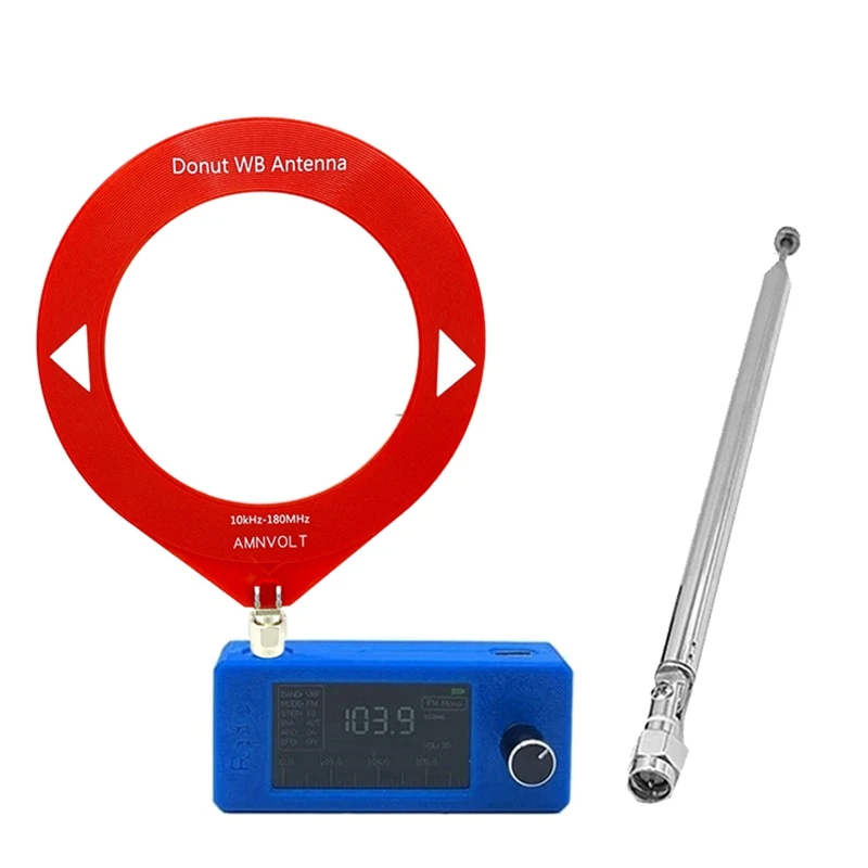 SI4732 Mini Radio Receiver Withantenna 10Khz-180Mhz Portable Shortwave Radio Receiver SW LW AM FM SSB Mini SI4732 Radio
SI4732 Mini Radio Receiver Withantenna 10Khz-180Mhz Portable Shortwave Radio Receiver SW LW AM FM SSB Mini SI4732 Radio