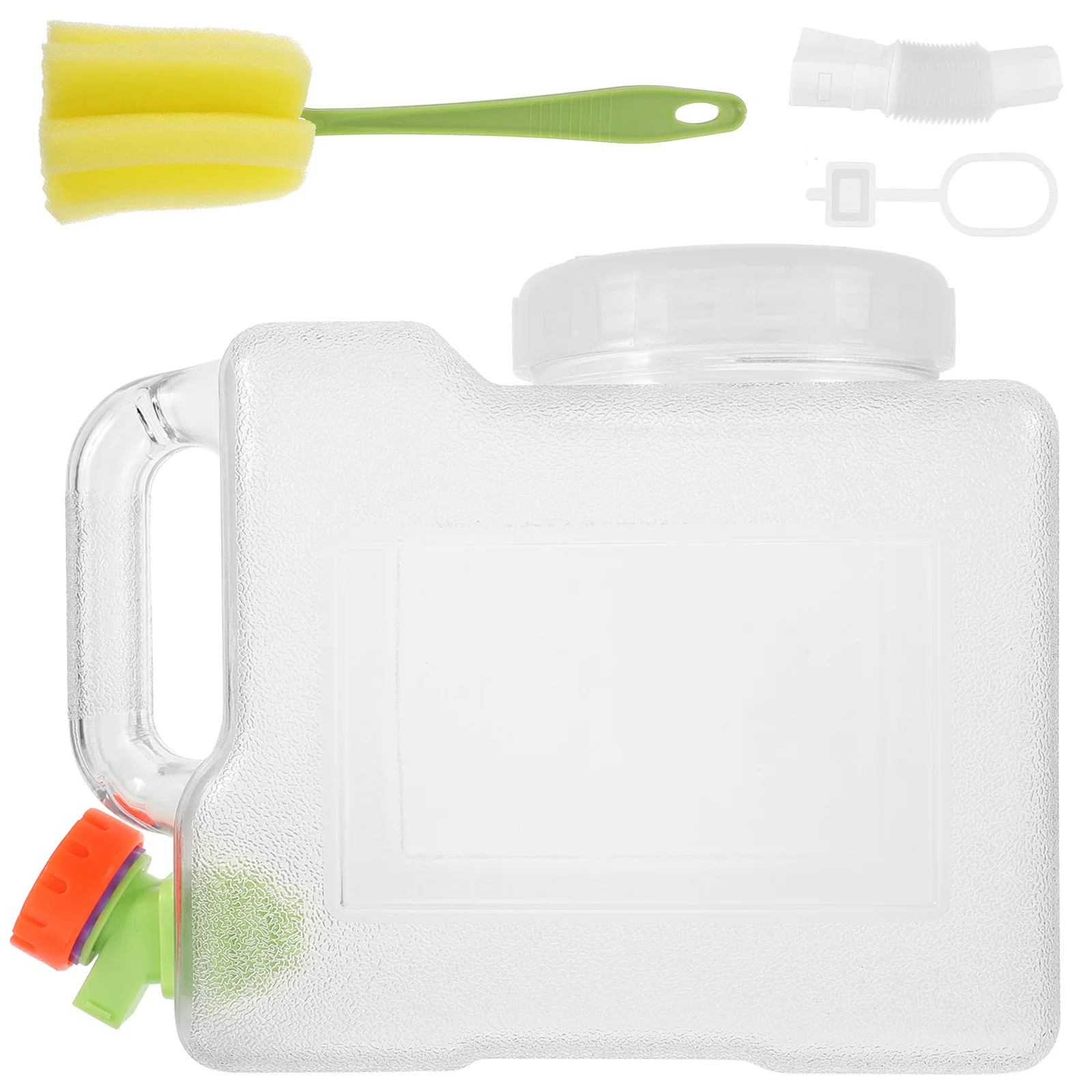 1 Set 3L Transparent Water Container Outdoor Portable Water Storage Jug With Faucet For Camping Hiking Emergency Use Lightweight
1 Set 3L Transparent Water Container Outdoor Portable Water Storage Jug With Faucet For Camping Hiking Emergency Use Lightweight