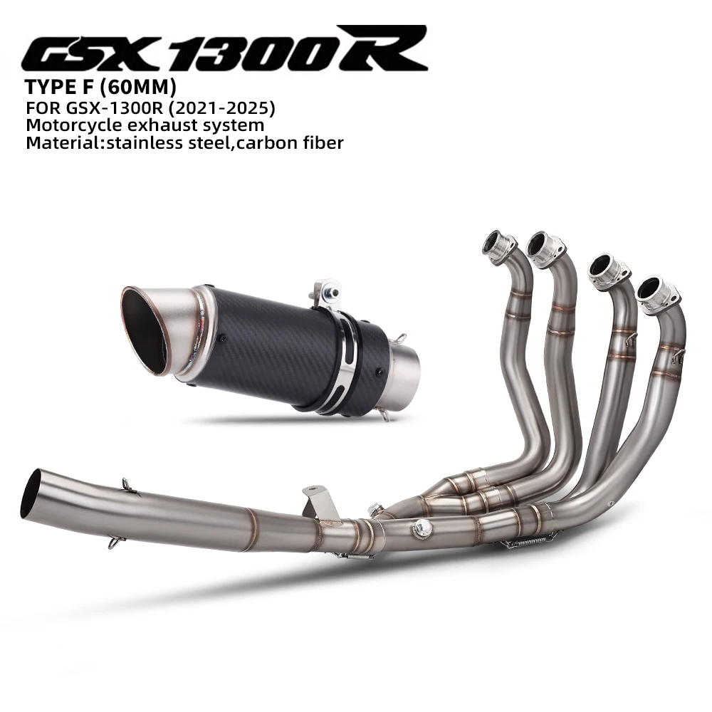 Front Mid Link Pipe Exhaust Escape Muffler for Hayabusa GSX1300R GSXR1300 2021-2025
Front Mid Link Pipe Exhaust Escape Muffler for Hayabusa GSX1300R GSXR1300 2021-2025