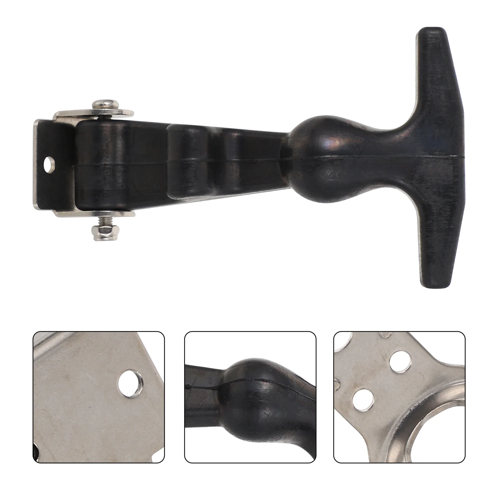 2pcs T-Handle Latches T-Handle Latches Stainless Steel For Tool Box Truck Hood Engineering Machine Curved T-Style Hasp
2pcs T-Handle Latches T-Handle Latches Stainless Steel For Tool Box Truck Hood Engineering Machine Curved T-Style Hasp