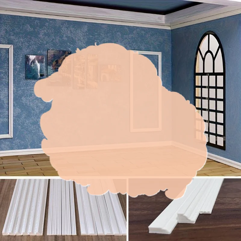 1/3 шт. Декоративная лента для кукольного домика: плинтус и потолочная линия для микроландшафта, аксессуары для кукольного домика, сделанные вручную, для создания сцен своими руками
1/3 шт. Декоративная лента для кукольного домика: плинтус и потолочная линия для микроландшафта, аксессуары для кукольного домика, сделанные вручную, для создания сцен своими руками