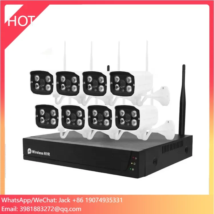 Home Business Use CCTV Security Camera System 1080P Wireless NVR Kit 8CH Cameras De Seguridad Kit
Home Business Use CCTV Security Camera System 1080P Wireless NVR Kit 8CH Cameras De Seguridad Kit