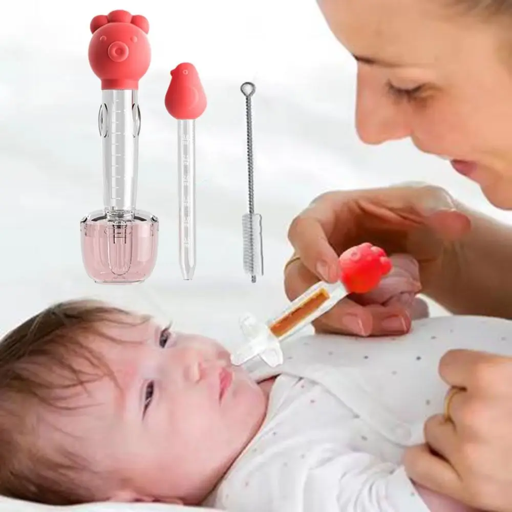 Smart Dispenser Cartoon Shape Baby Medicine Feeder Safety Soft Newborn Baby Dropper Cute Anti Choking Baby Liquid Feeder Toddler
Smart Dispenser Cartoon Shape Baby Medicine Feeder Safety Soft Newborn Baby Dropper Cute Anti Choking Baby Liquid Feeder Toddler