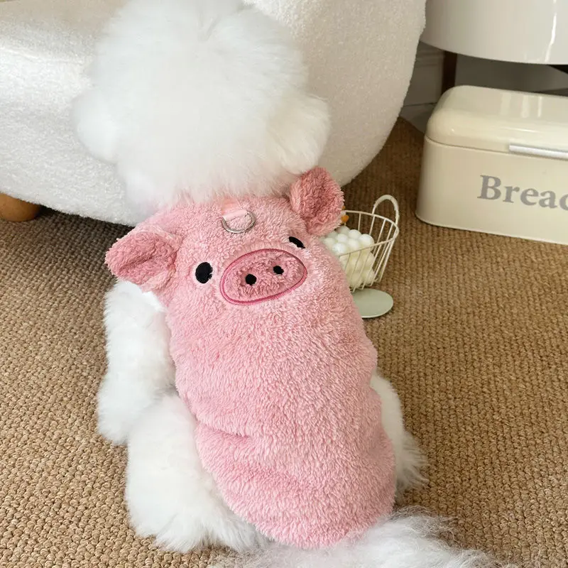 Winter Clothing New Ins Style Plus Velvet Warm Pet Dog and Cat Clothes Teddy Bichon VIP Cartoon Embroidered Vest
Winter Clothing New Ins Style Plus Velvet Warm Pet Dog and Cat Clothes Teddy Bichon VIP Cartoon Embroidered Vest