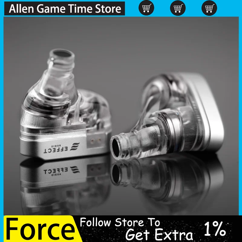 Force Effect Audio Force IEM 2DD In-ear HiFi Monitor Earphones With Interchangeable 3.5+4.4mm & Type-C Connectors Headsets
Force Effect Audio Force IEM 2DD In-ear HiFi Monitor Earphones With Interchangeable 3.5+4.4mm & Type-C Connectors Headsets