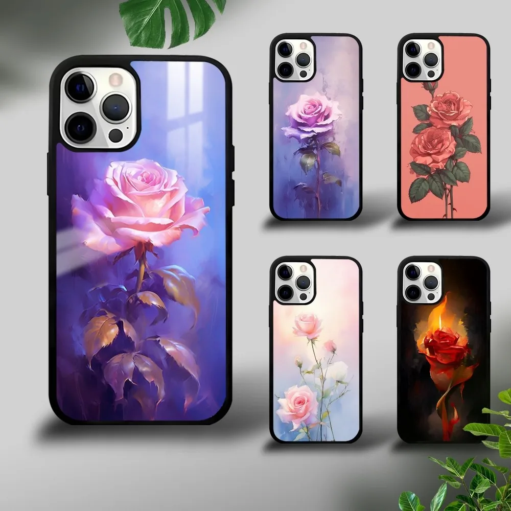 Oil Painting Rose Flower Phone Case For iPhone 16 15 14 13 12 11 Pro Xs Max Mini Plus Celulares Hard Cover Shockproof Funda
Oil Painting Rose Flower Phone Case For iPhone 16 15 14 13 12 11 Pro Xs Max Mini Plus Celulares Hard Cover Shockproof Funda
