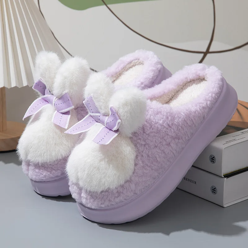 New green rabbit clogs winter woman slippers fluffy home shoes warm winter fur slides women's bedroom slipper walk around house
New green rabbit clogs winter woman slippers fluffy home shoes warm winter fur slides women's bedroom slipper walk around house