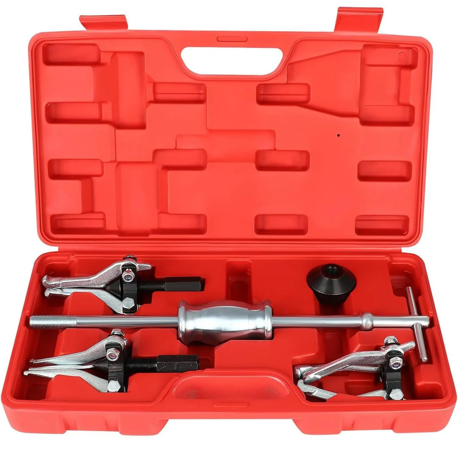 3 Jaw Gear Bearing Slide Hammer Puller Set 15-80mm Universal Internal External Wheel Bearing Removal Tool 3lb Sliding Hammer
3 Jaw Gear Bearing Slide Hammer Puller Set 15-80mm Universal Internal External Wheel Bearing Removal Tool 3lb Sliding Hammer