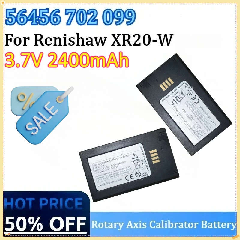 New 56456 702 099 3.7V 2400mAh 8.9Wh High Quality Rechargeable Battery for Renishaw XR20-W Rotary Axis Calibrator Battery
New 56456 702 099 3.7V 2400mAh 8.9Wh High Quality Rechargeable Battery for Renishaw XR20-W Rotary Axis Calibrator Battery