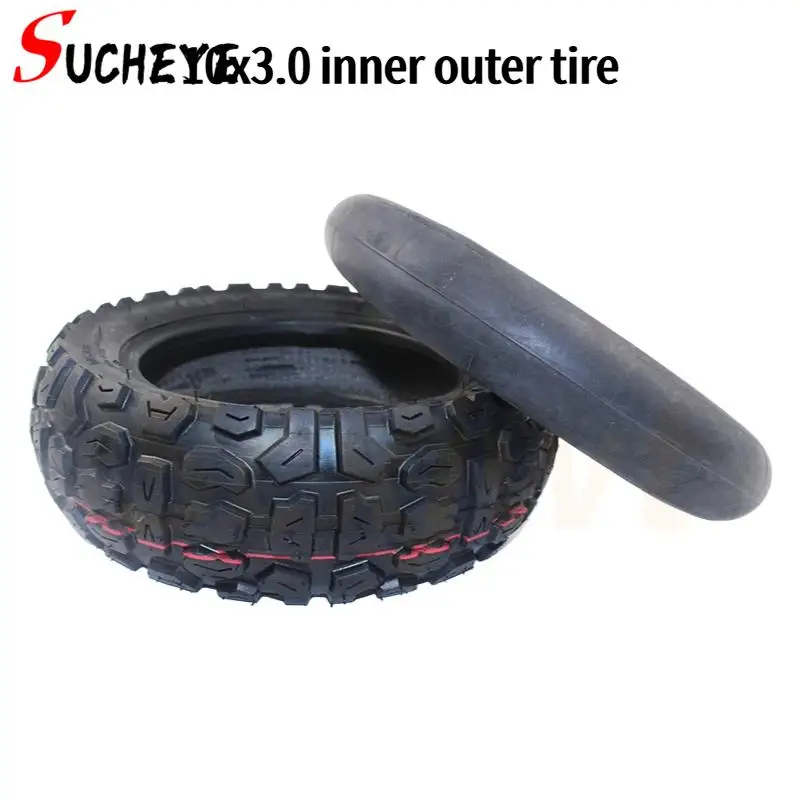 TUOVT 10 Inch Electric Scooter Tire 10x3.0 Inner and Outer Pneumatic Tire 10*3.0 Off Road Tire for KuGoo M4 Pro Zero 10x 255x80
TUOVT 10 Inch Electric Scooter Tire 10x3.0 Inner and Outer Pneumatic Tire 10*3.0 Off Road Tire for KuGoo M4 Pro Zero 10x 255x80
