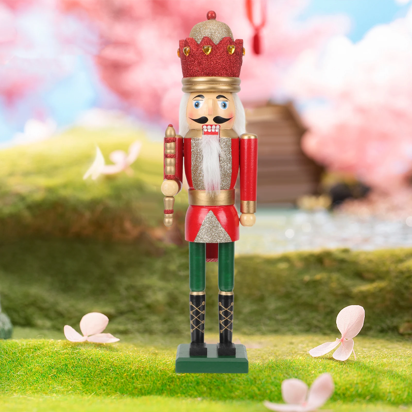 Wooden Nutcracker Craft Decor Nutcracker Soldier Sturdy Holiday Home Bedroom Decoration Desktop Ornament Wedding Gift Festival
Wooden Nutcracker Craft Decor Nutcracker Soldier Sturdy Holiday Home Bedroom Decoration Desktop Ornament Wedding Gift Festival