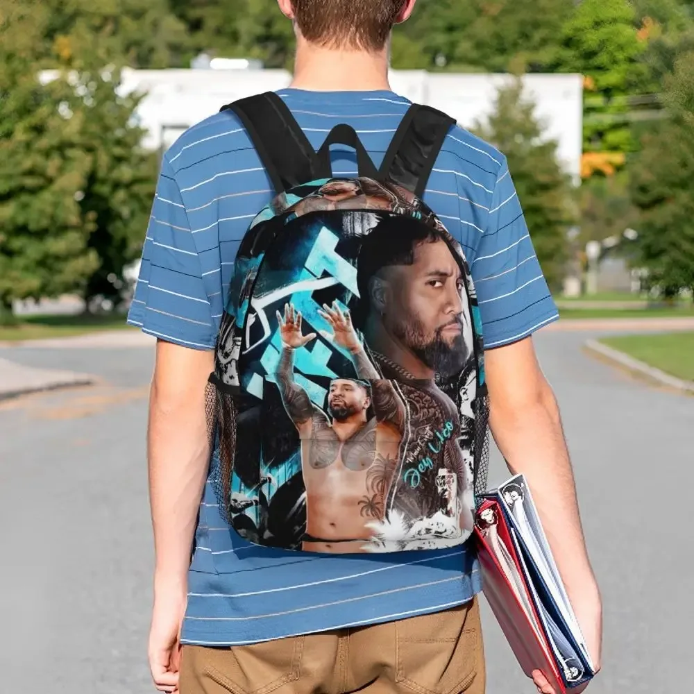 Jey Uso Yeet Backpack Logo Backpack Fashion Shopping Bag Vintage Bags Personalized School Backpack for Students
Jey Uso Yeet Backpack Logo Backpack Fashion Shopping Bag Vintage Bags Personalized School Backpack for Students