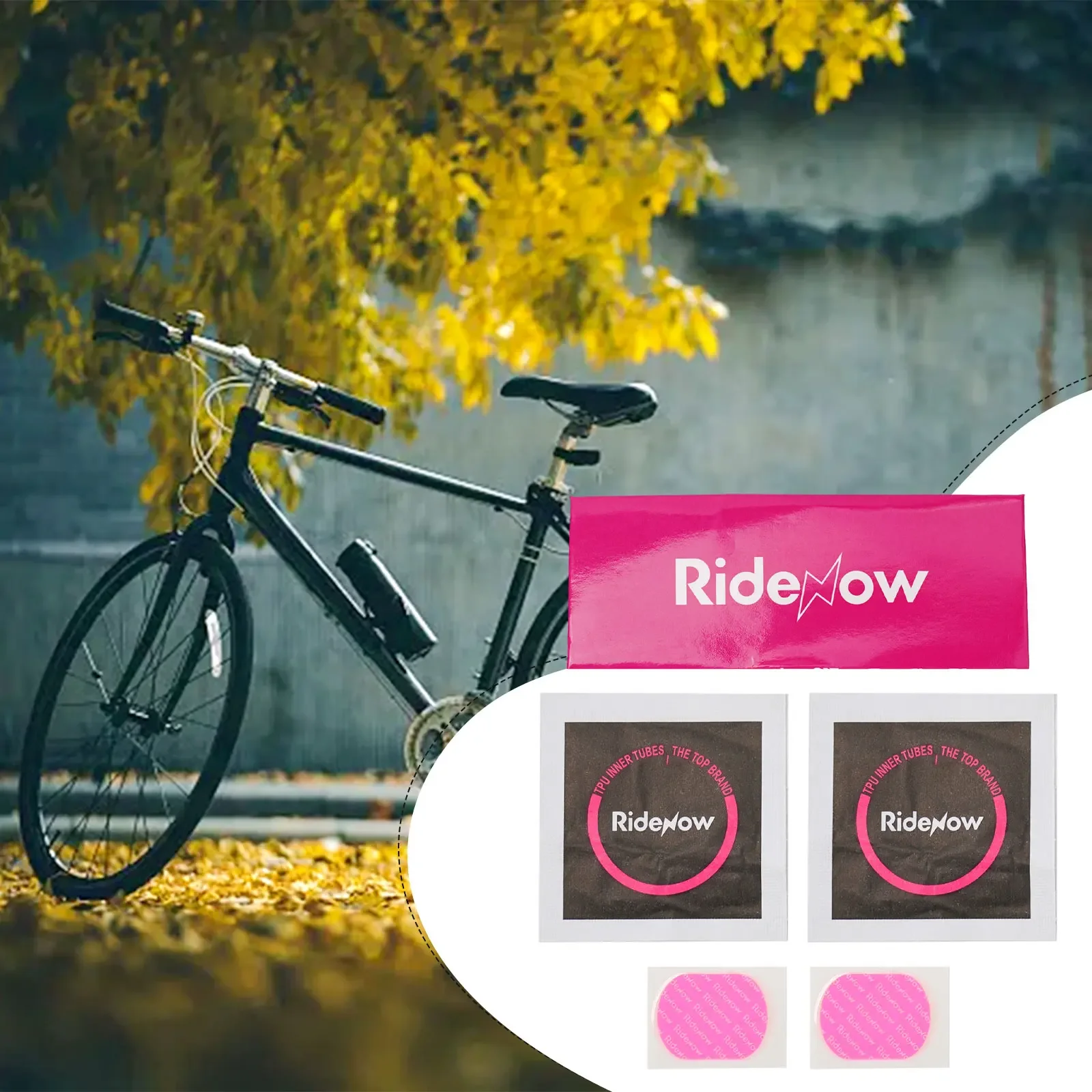 Bicycle Tyre Repair Tools TPU Tire Patch Ridenow Tpu Inner Tube Repair Bicycle Patches Glue Tyres Tires Inner Tubes Tool
Bicycle Tyre Repair Tools TPU Tire Patch Ridenow Tpu Inner Tube Repair Bicycle Patches Glue Tyres Tires Inner Tubes Tool