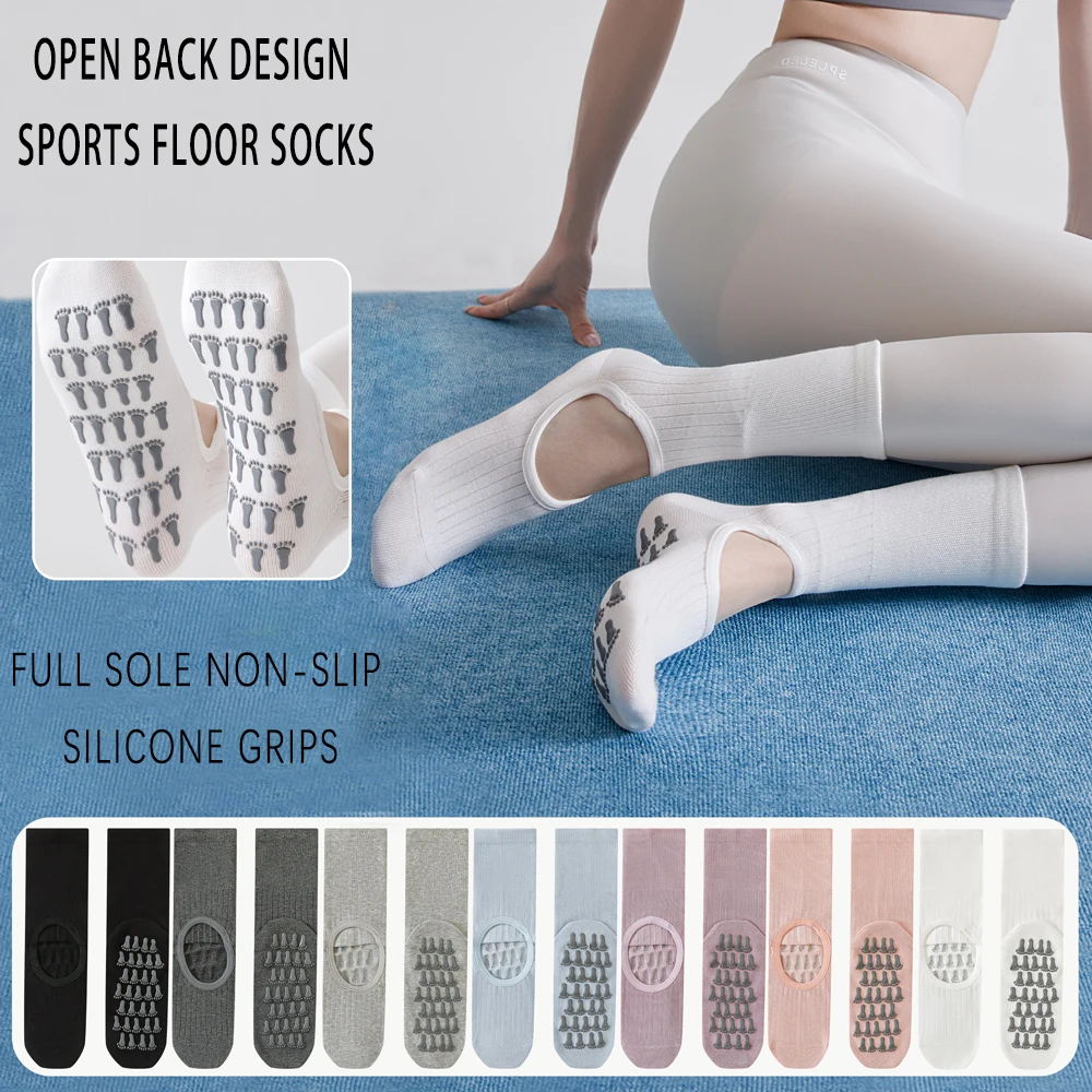 3pairs Yoga Socks Non Slip Women Pilates Socks With Grips Barefoot Anti-Skid Silicone Socks for Dance Gym Home Workout
3pairs Yoga Socks Non Slip Women Pilates Socks With Grips Barefoot Anti-Skid Silicone Socks for Dance Gym Home Workout