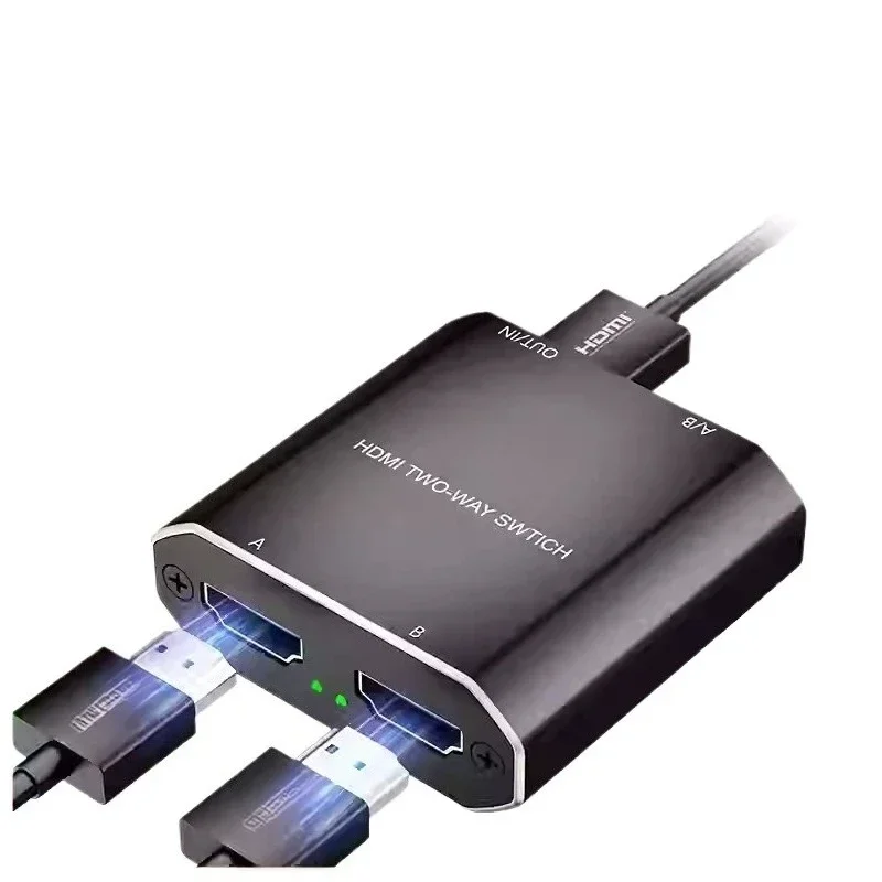 HDTV splitter switcher two in one out dual converter HDTV splitter one point two bidirectional switcher
HDTV splitter switcher two in one out dual converter HDTV splitter one point two bidirectional switcher