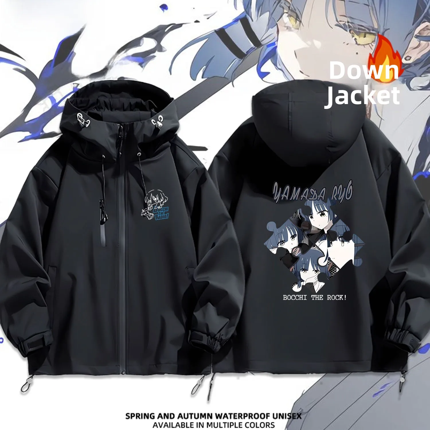 Куртка-парка Lonely Ro Anime Surroundings Yamauchi Na Jaet для активного отдыха, повседневная, водонепроницаемая, из полиэфирного волокна, с капюшоном, на молнии, C...
Куртка-парка Lonely Ro Anime Surroundings Yamauchi Na Jaet для активного отдыха, повседневная, водонепроницаемая, из полиэфирного волокна, с капюшоном, на молнии, C...