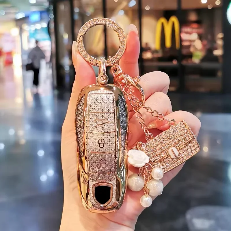 Suitable for Porsche keycase Panamera Cayenne Macan 718 911 taycan keycover keyshell keychain new model
Suitable for Porsche keycase Panamera Cayenne Macan 718 911 taycan keycover keyshell keychain new model