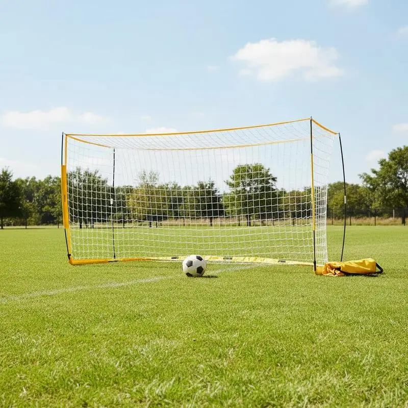 Portable Soccer Goal, 12x6 ft Adults Kids Backyard Soccer Net, Large Practice Soccer Net, Steel Fiberglass Structure Training Goal Set, All-Weather Outdoor Soccer Goals with Carry Bag, Yellow
Portable Soccer Goal, 12x6 ft Adults Kids Backyard Soccer Net, Large Practice Soccer Net, Steel Fiberglass Structure Training Goal Set, All-Weather Outdoor Soccer Goals with Carry Bag, Yellow