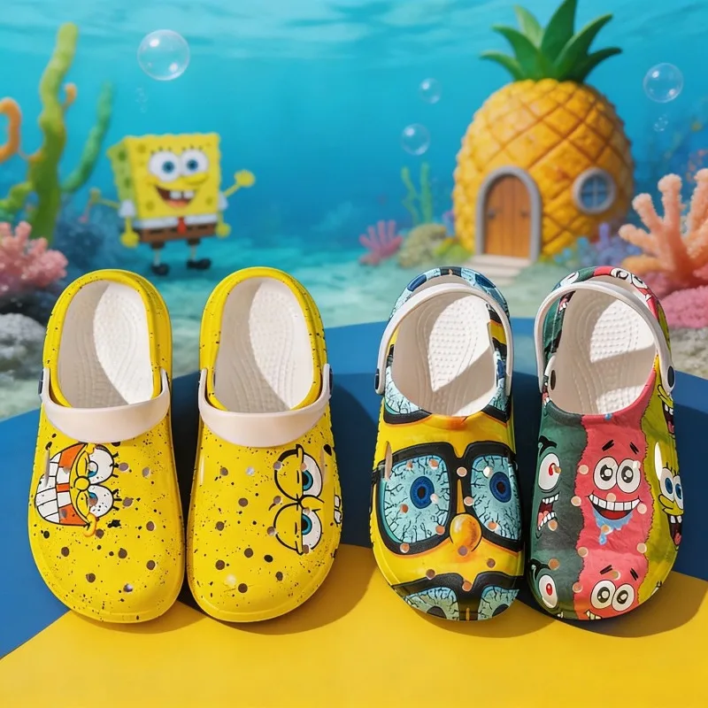 Anime Summer SpongeBob Shoes Comfortable Anti-Slip Daily Commute Sandals Leisure Outdoor Travel Beach Couple Slipper Gifts
Anime Summer SpongeBob Shoes Comfortable Anti-Slip Daily Commute Sandals Leisure Outdoor Travel Beach Couple Slipper Gifts