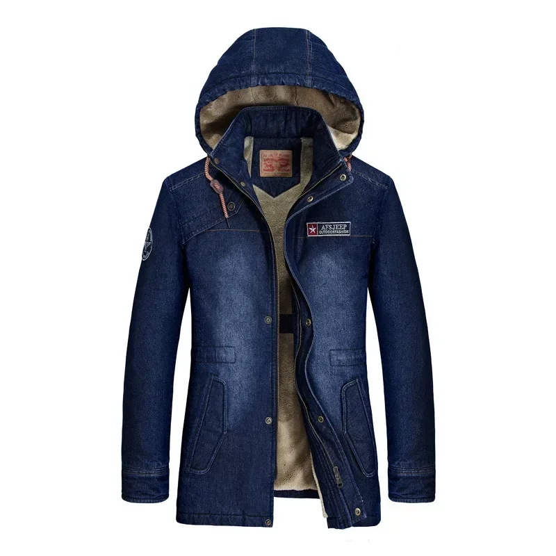 2023 Autumn/Winter Cotton Coat Men's Youth Hooded Casual Jacket Coat Winter Mid Length Thickened
2023 Autumn/Winter Cotton Coat Men's Youth Hooded Casual Jacket Coat Winter Mid Length Thickened