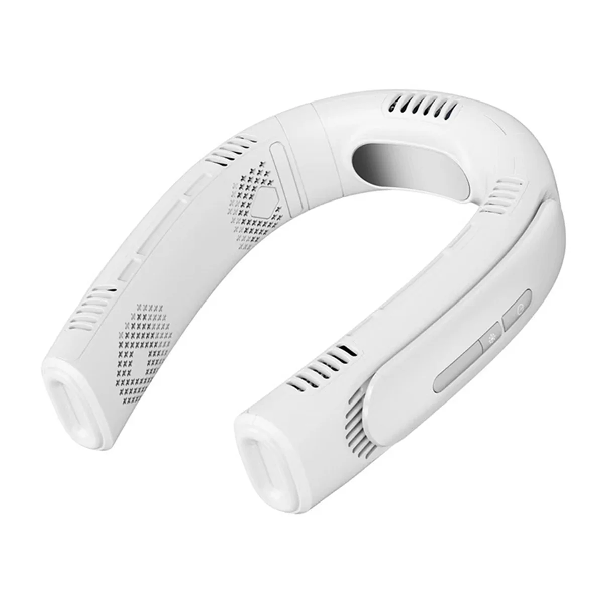 Portable Air Conditioner Neck Fan Semiconductor Cooling Bladeless Fan ,Rechargeable Hanging Personal Fan White
Portable Air Conditioner Neck Fan Semiconductor Cooling Bladeless Fan ,Rechargeable Hanging Personal Fan White
