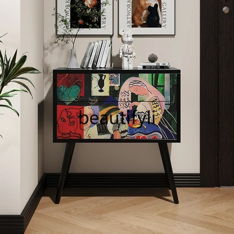 French painted chest art decorative cabinet entrance living room bedroom two chest cabinet
French painted chest art decorative cabinet entrance living room bedroom two chest cabinet