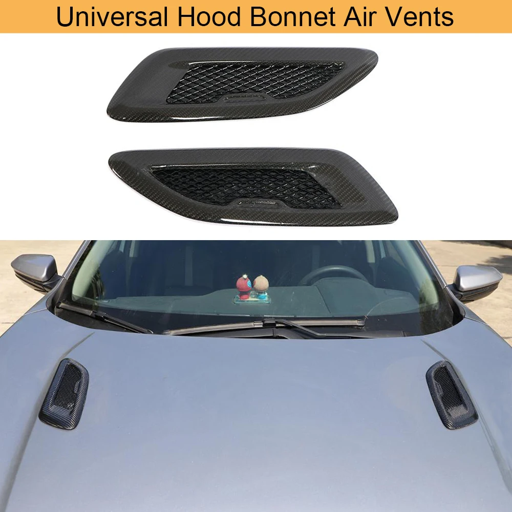 Universal Carbon Fiber Hood Bonnet Air Vents for BMW F80 F82 F83 E46 E90 For Audi A3 A4 A5 S3 S4 S5 For Benz W205 Accessories
Universal Carbon Fiber Hood Bonnet Air Vents for BMW F80 F82 F83 E46 E90 For Audi A3 A4 A5 S3 S4 S5 For Benz W205 Accessories