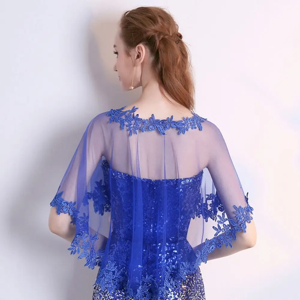 Summer Shawl Wedding Accessories Dress Capes Evening Party Capes Transparent Women Wraps Lace Flower Shawl Bridal Wedding Capes
Summer Shawl Wedding Accessories Dress Capes Evening Party Capes Transparent Women Wraps Lace Flower Shawl Bridal Wedding Capes