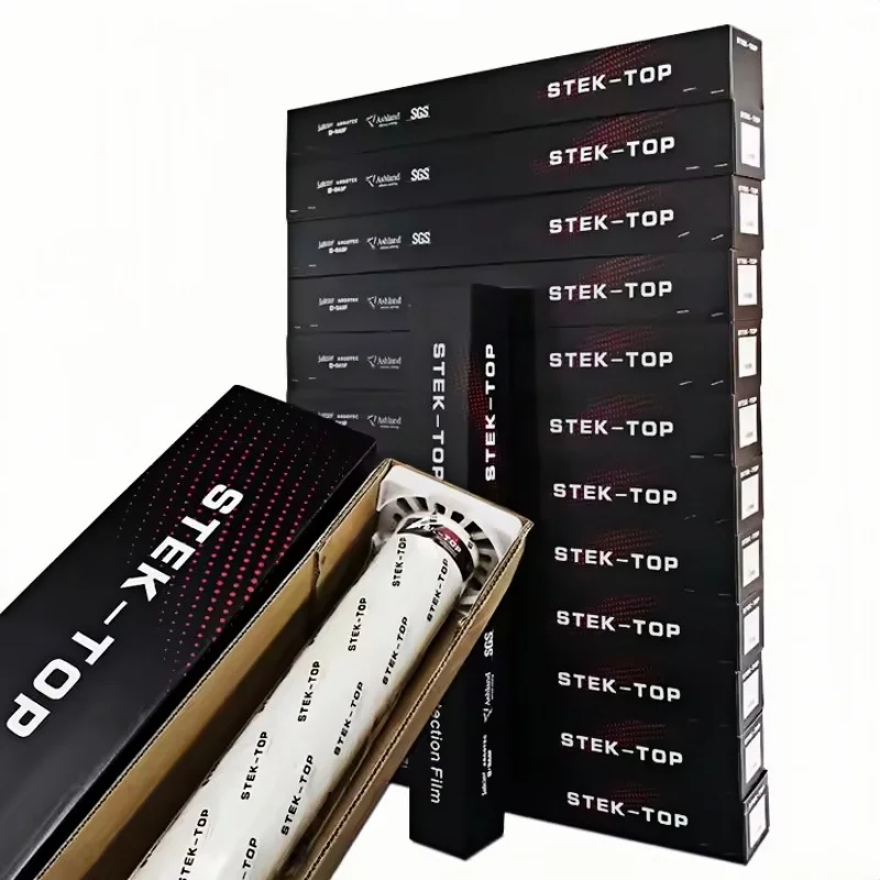 STEK-TOP 152X15M ТПУ PPF пленка глянцевая черная автомобильная защитная пленка защитная пленка для краски в рулоне автомобильная пленка против царапин самовосстанавливающийся рулон
STEK-TOP 152X15M ТПУ PPF пленка глянцевая черная автомобильная защитная пленка защитная пленка для краски в рулоне автомобильная пленка против царапин самовосстанавливающийся рулон