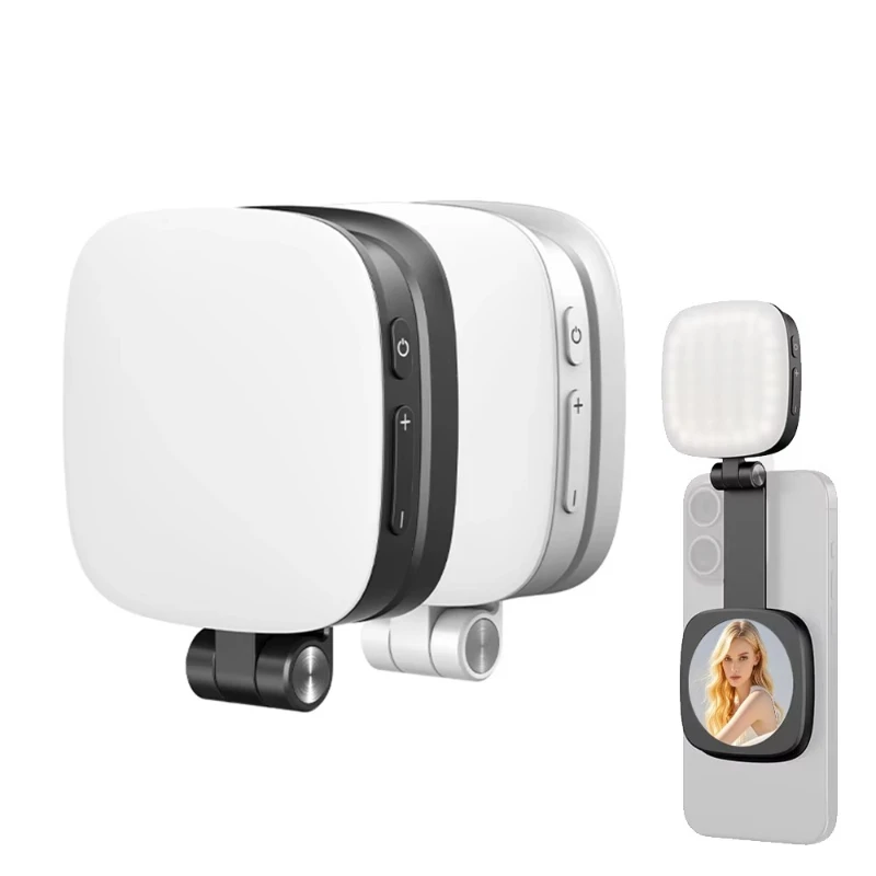 Mini fill light rechargeable 3 mode adjustable 180 flip built-in mirror magnetic mobile phone selfie ring light
Mini fill light rechargeable 3 mode adjustable 180 flip built-in mirror magnetic mobile phone selfie ring light