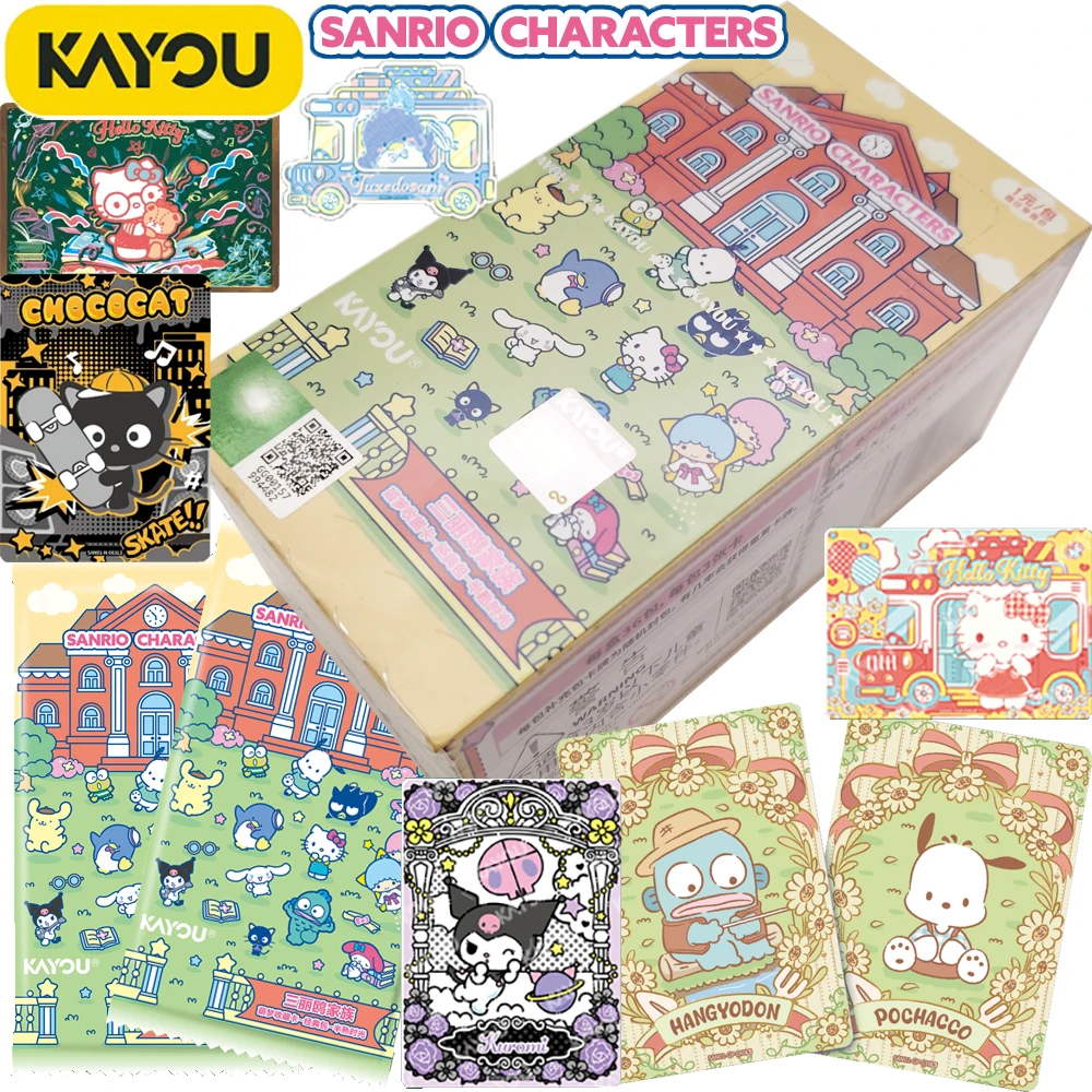 Official Kayou Sanrio Character Collection Card My Melody Cinnamoroll Kuromi Pompompurin Lovely Star Exquisite Rare Cards Gift
Official Kayou Sanrio Character Collection Card My Melody Cinnamoroll Kuromi Pompompurin Lovely Star Exquisite Rare Cards Gift