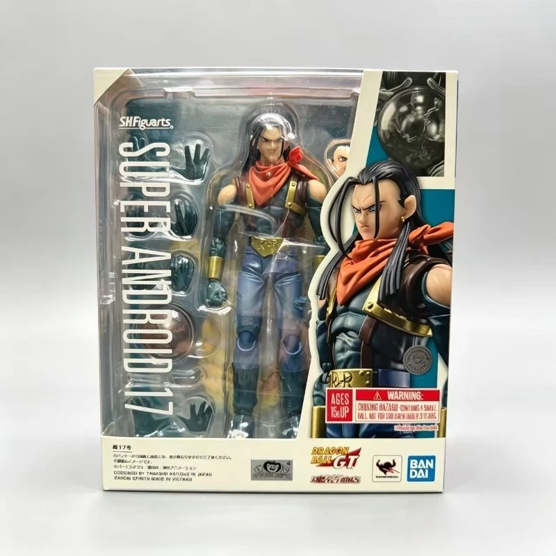 Bandai Genuine Soul Limited SHF Super Dragon Ball GT Super No. 17 Ultimate Cyborg Model Ornament Figure
Bandai Genuine Soul Limited SHF Super Dragon Ball GT Super No. 17 Ultimate Cyborg Model Ornament Figure