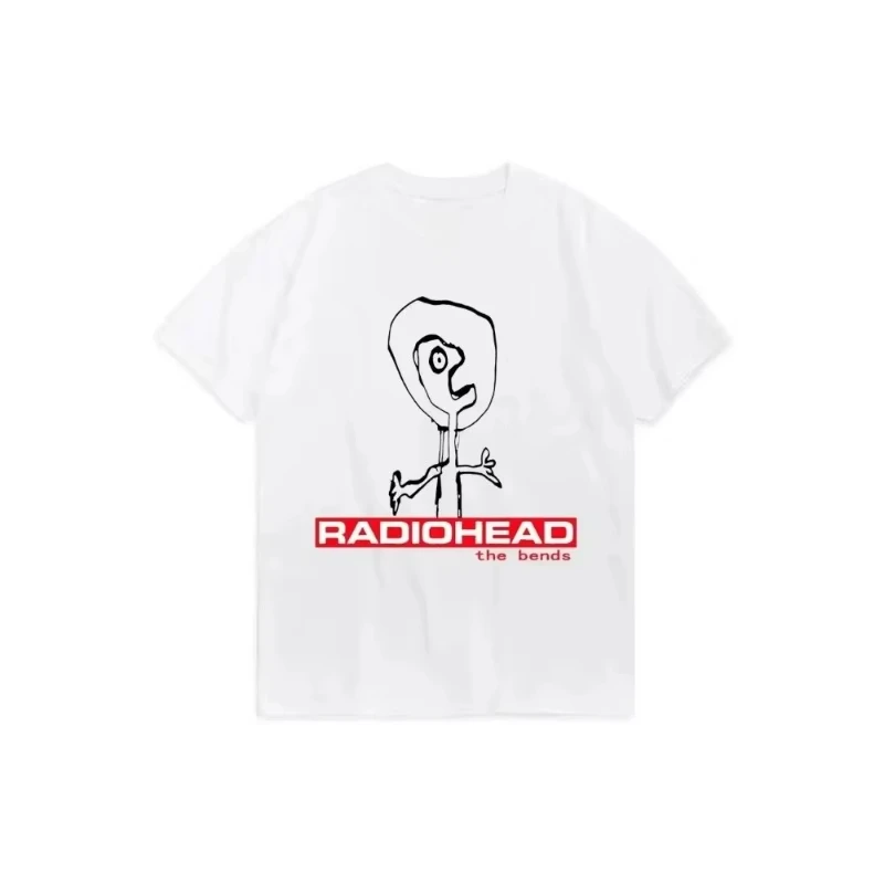 2025 New Sleeve T Shirt Summer Radiohead The Bends 100% Cotton T-shirt Women Tee Hip Hop Round Neck Casual Loose Short Sleeve
2025 New Sleeve T Shirt Summer Radiohead The Bends 100% Cotton T-shirt Women Tee Hip Hop Round Neck Casual Loose Short Sleeve