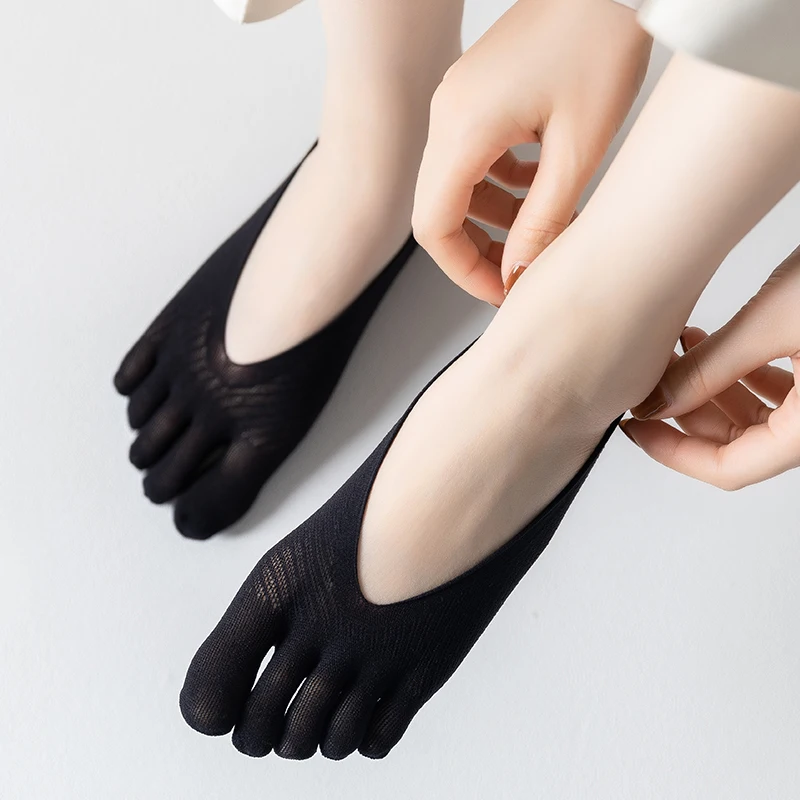 Five-toed Socks Summer Thin Invisible Non-slip Boat Socks With Split Toe Mesh Breathable Five Finger Socks Set
Five-toed Socks Summer Thin Invisible Non-slip Boat Socks With Split Toe Mesh Breathable Five Finger Socks Set