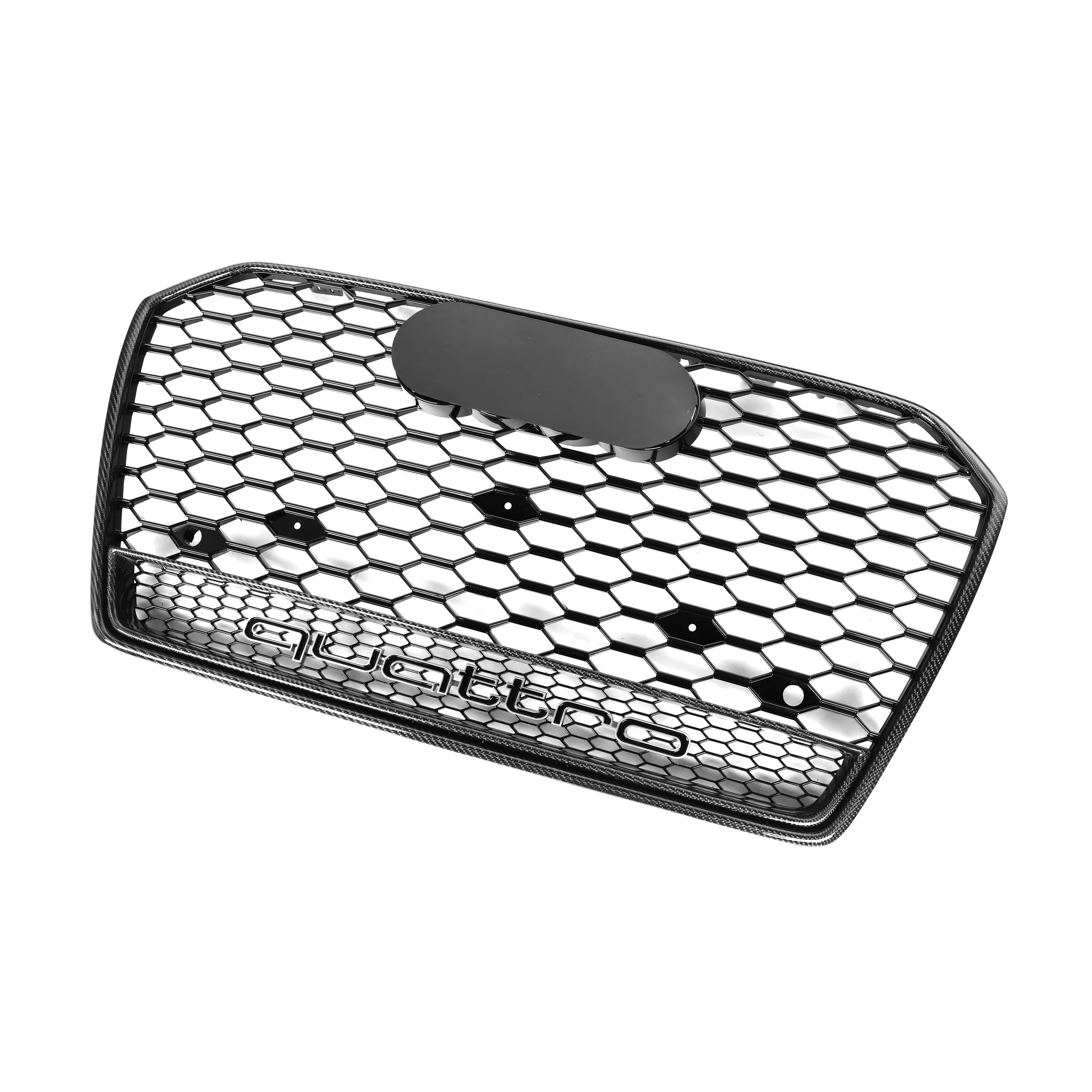 Carbon fiber frame ABS Car bumper grills For Audis A6 S6 C7.5 2016-2018 Upgrade RS6 style Honeycomb Grill with Lower
Carbon fiber frame ABS Car bumper grills For Audis A6 S6 C7.5 2016-2018 Upgrade RS6 style Honeycomb Grill with Lower