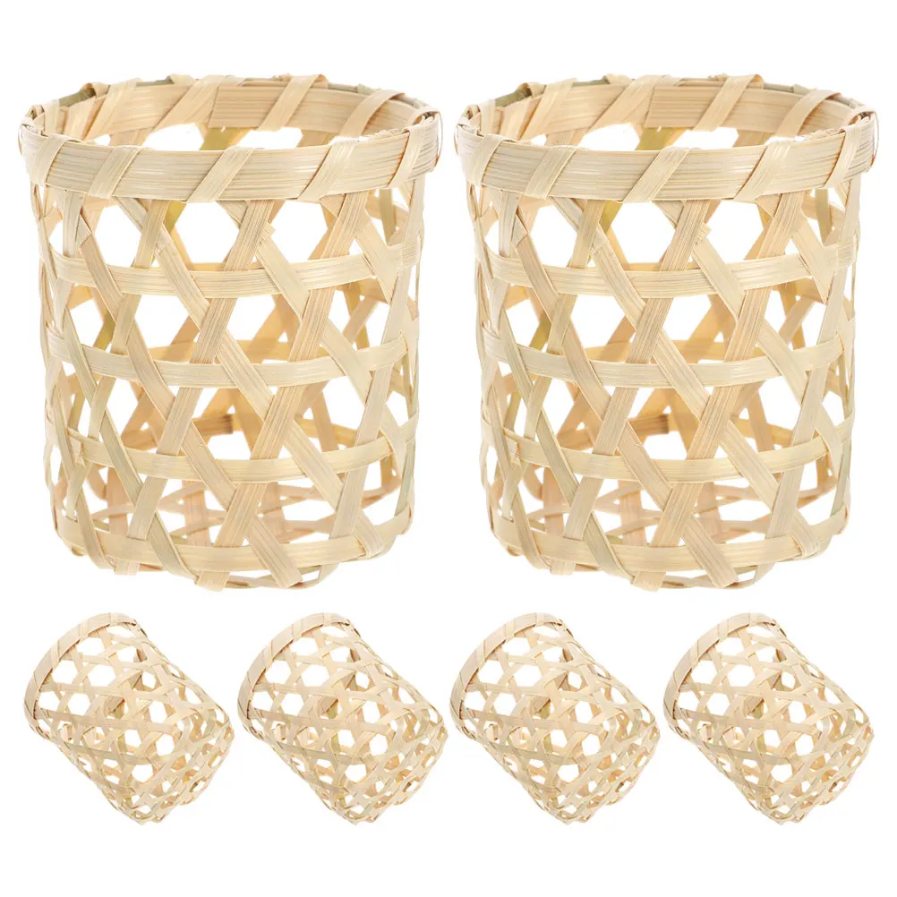 6 Pcs Home Decor Small Flower Basket Cup Decorative Holder Table Centerpiece Water Proof Beige Hand-made Baskets Man
6 Pcs Home Decor Small Flower Basket Cup Decorative Holder Table Centerpiece Water Proof Beige Hand-made Baskets Man