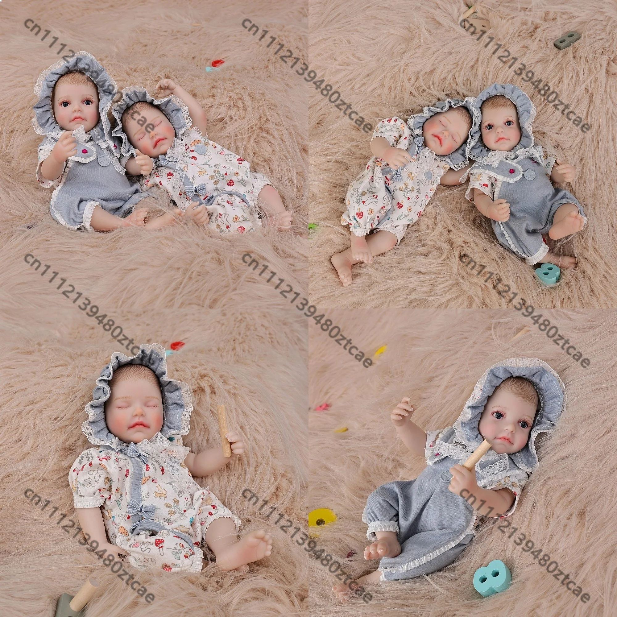 12 inch Reborn Baby Doll Full Silicone Soft Touch Realistic Gift Toy for Kids
12 inch Reborn Baby Doll Full Silicone Soft Touch Realistic Gift Toy for Kids