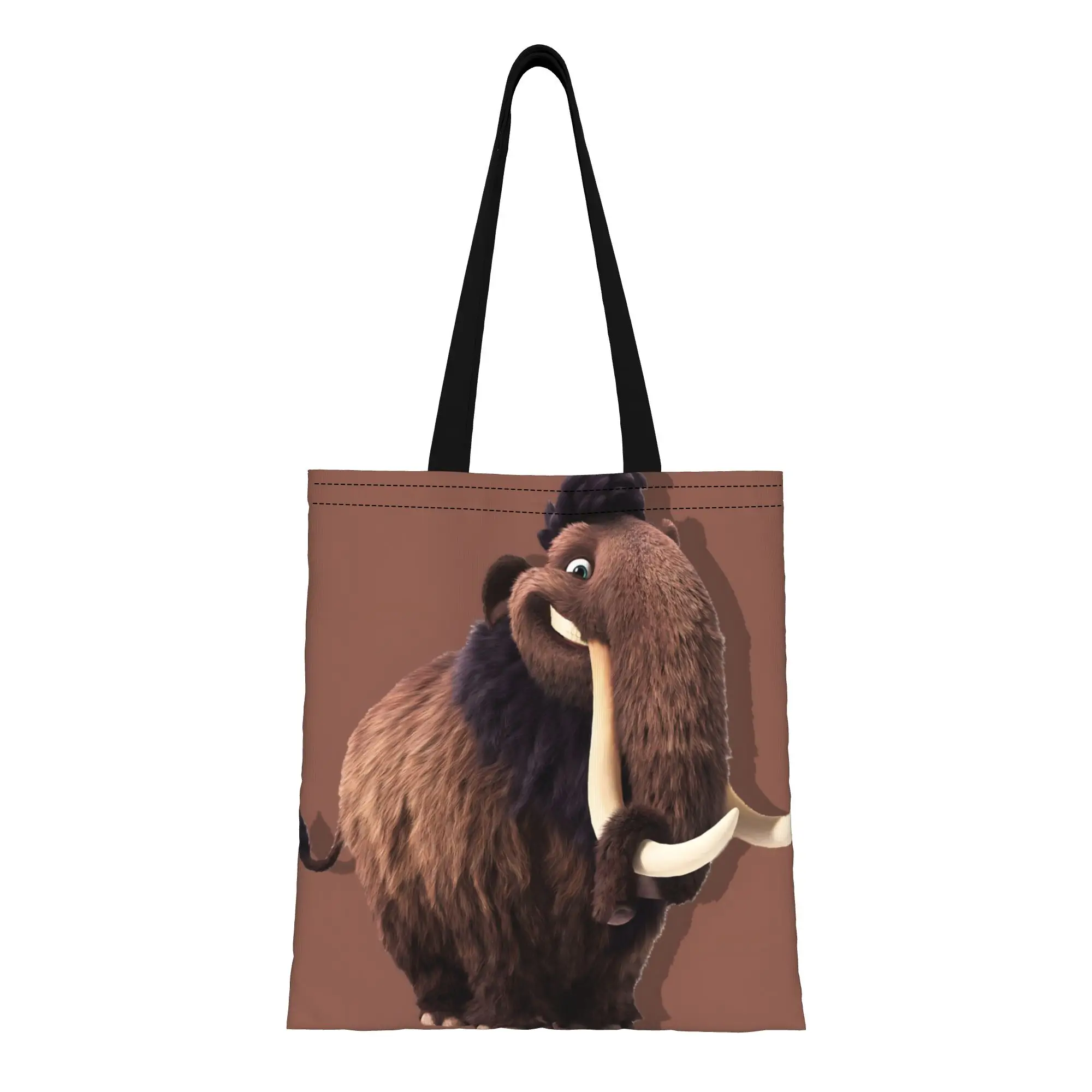 Сумка-шоппер из холщовой ткани «Ледниковый период» с Мэнни, Сидом, Диего, Элли, Скратом, Крашем и Эдди, 1 шт., большая вместимость, складная, с шикарным узором, без застежки
Сумка-шоппер из холщовой ткани «Ледниковый период» с Мэнни, Сидом, Диего, Элли, Скратом, Крашем и Эдди, 1 шт., большая вместимость, складная, с шикарным узором, без застежки