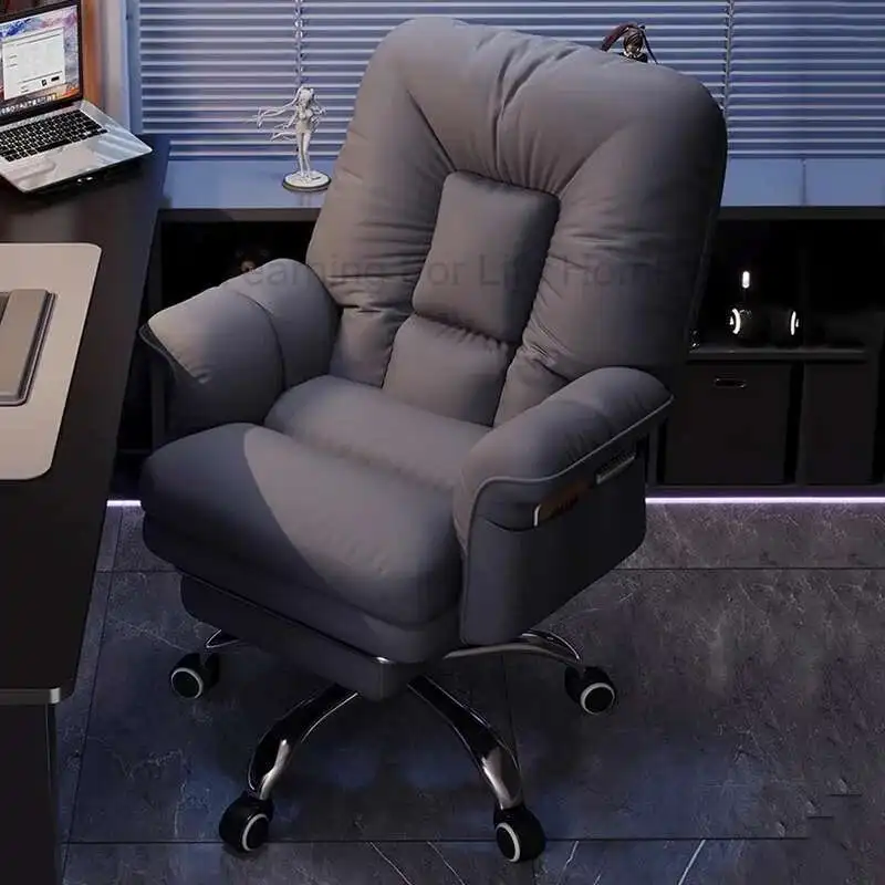 Mobile Makeup Office Chair Designer Lounge Luxury Living Room Leather Lazy Nordic Office Chair Floor Sillas Library Furniture
Mobile Makeup Office Chair Designer Lounge Luxury Living Room Leather Lazy Nordic Office Chair Floor Sillas Library Furniture