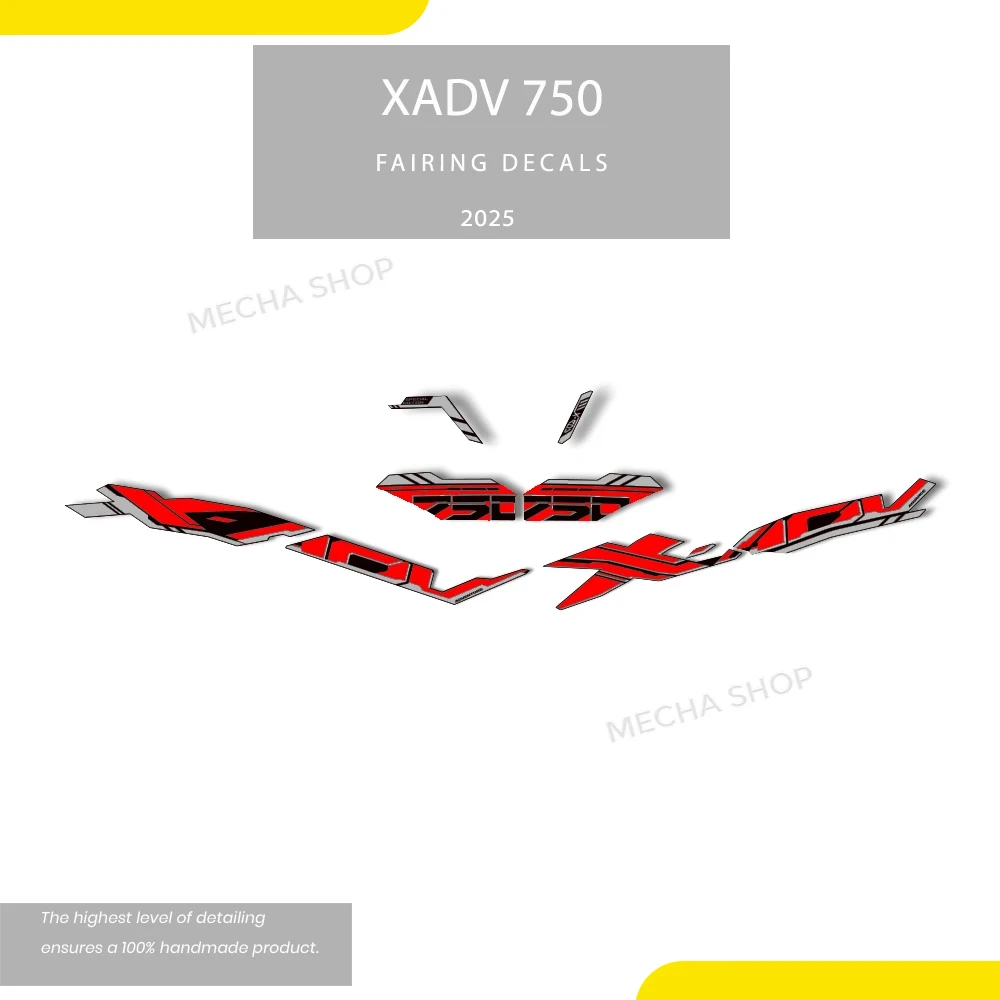 Motorcycle Fairing Sticker Decal Kit Protection For X ADV 750 XADV 750 2025
Motorcycle Fairing Sticker Decal Kit Protection For X ADV 750 XADV 750 2025