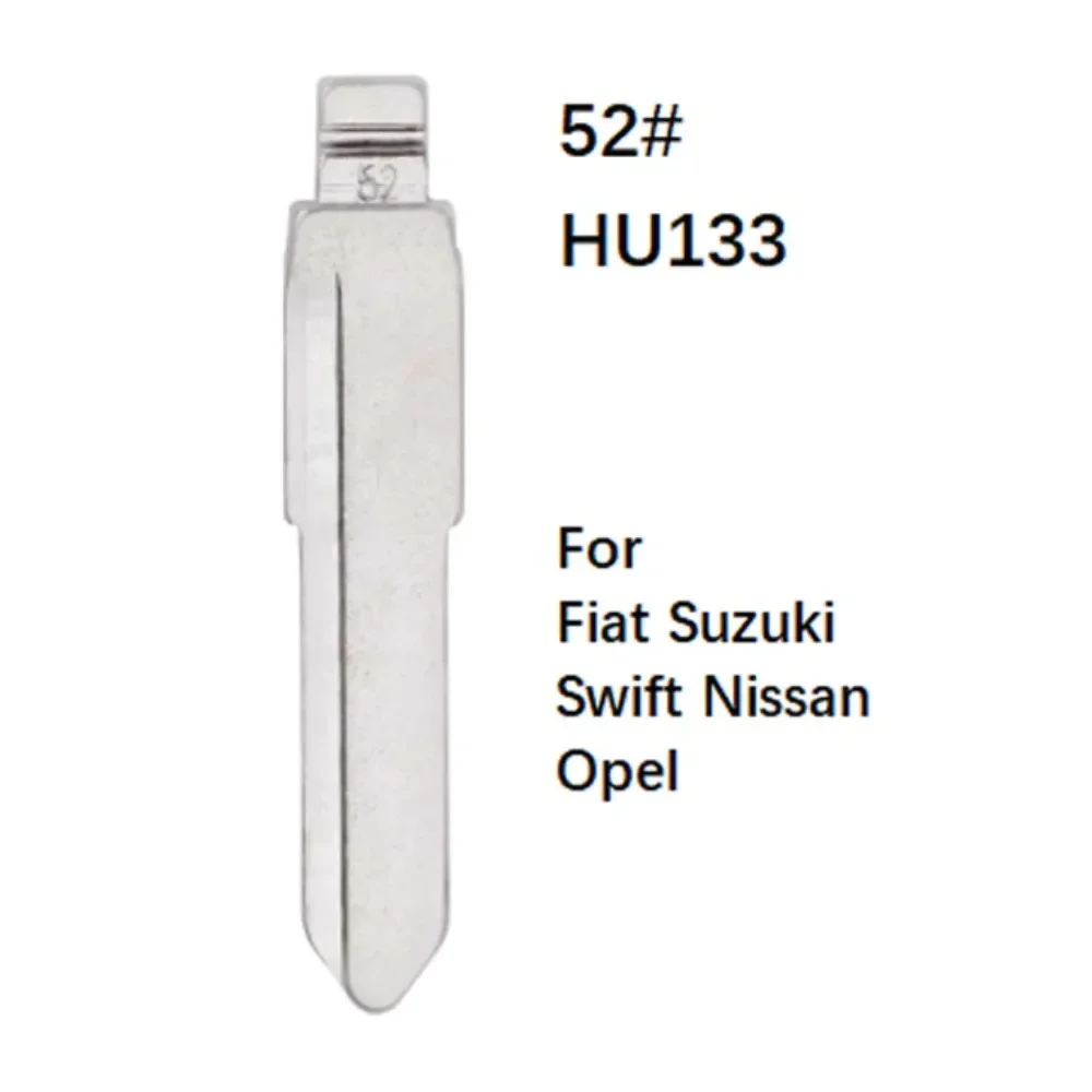 10Pcs 52# HU133R HU87 Metal Blank Uncut Universal Remotes Flip Blade For KD VVDI JMD Remote For Fiat Suzuki Swift Nissan Opel
10Pcs 52# HU133R HU87 Metal Blank Uncut Universal Remotes Flip Blade For KD VVDI JMD Remote For Fiat Suzuki Swift Nissan Opel