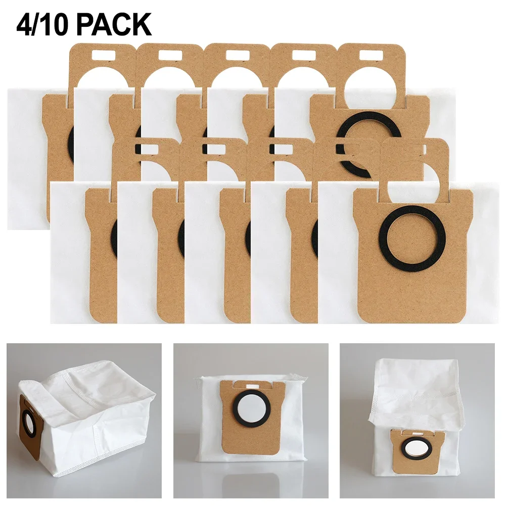 4/10pcs Dust Bags 3L-3.5L Large Capacity For JONR For P20 PRO Robot Vacuum Cleaner Replacement Accessories Home Cleaning Tools
4/10pcs Dust Bags 3L-3.5L Large Capacity For JONR For P20 PRO Robot Vacuum Cleaner Replacement Accessories Home Cleaning Tools
