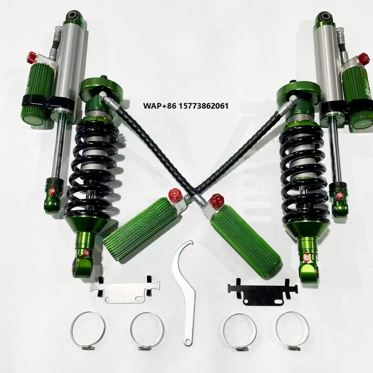 Green 2-inch Lift Kit Front/Rear 2.5-inch Diameter Shock Tubes Dual Adjustable Compression Rebound
Green 2-inch Lift Kit Front/Rear 2.5-inch Diameter Shock Tubes Dual Adjustable Compression Rebound