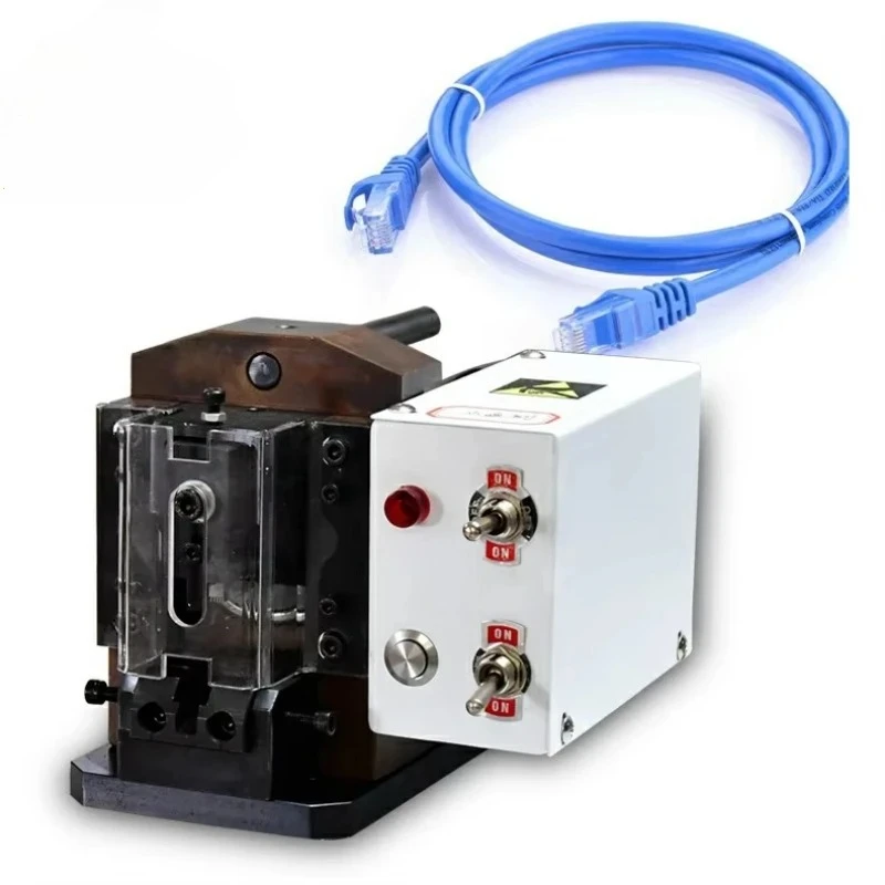 Автоматический обжимной станок для мини-разъемов RJ45 (8-контактный) Ethernet Cat6/Cat5/RG45, оборудование для производства металлических кабелей
Автоматический обжимной станок для мини-разъемов RJ45 (8-контактный) Ethernet Cat6/Cat5/RG45, оборудование для производства металлических кабелей