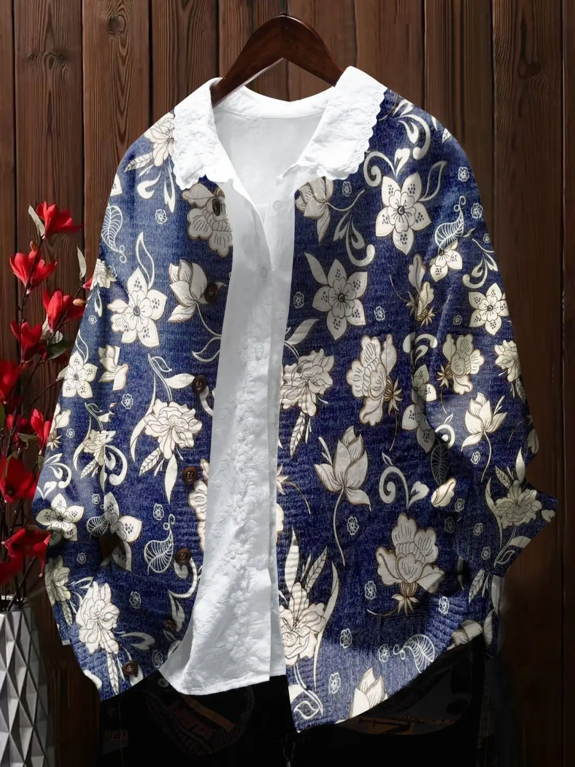 Blue Flower Aesthetic Sweater Cardigan Boho Knit Jackets Coats Loose Long Sleeve Autumn Winter Outerwear French Retro Elegant
Blue Flower Aesthetic Sweater Cardigan Boho Knit Jackets Coats Loose Long Sleeve Autumn Winter Outerwear French Retro Elegant