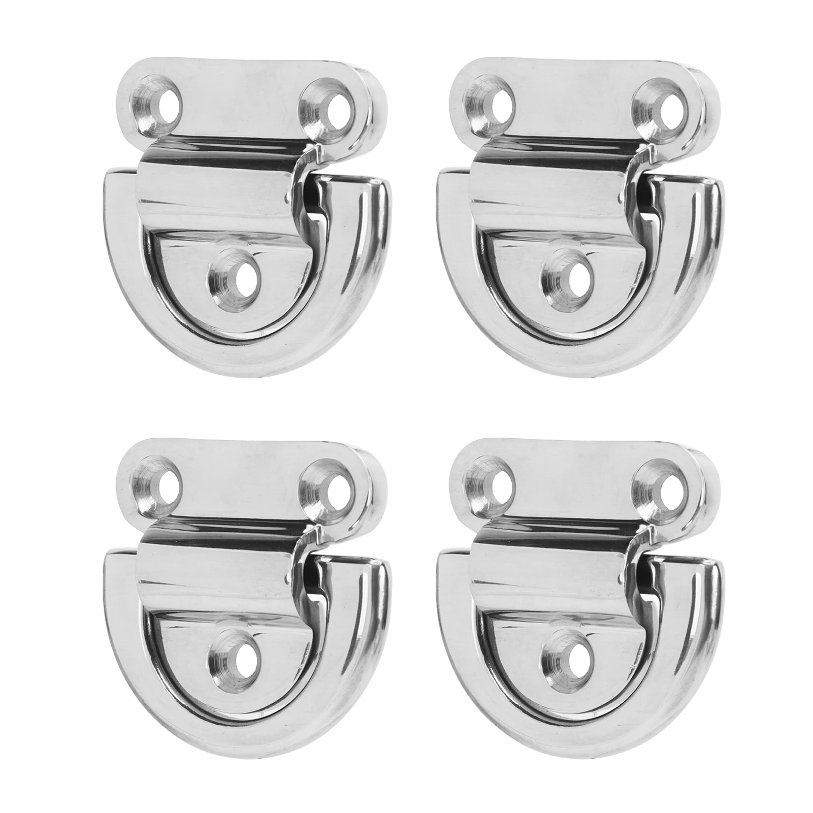 4 Sets Marine Grade Folding Pad Eye 316 Stainless Steel Marine 8MM D Shaped Connecting Rings Folding Pad Eye Hooks
4 Sets Marine Grade Folding Pad Eye 316 Stainless Steel Marine 8MM D Shaped Connecting Rings Folding Pad Eye Hooks