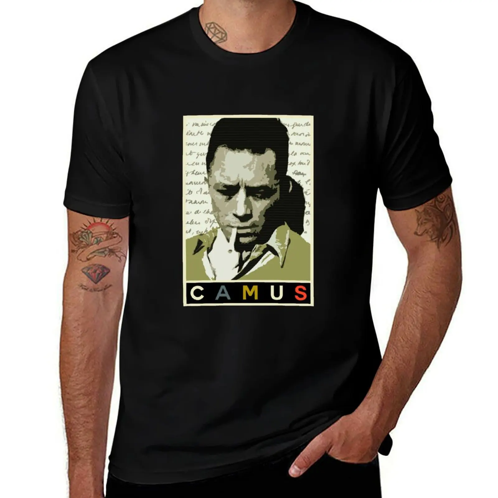 Albert Camus T-Shirt Louboutins man clothes Blouse fashion shirts Men's cotton t-shirt
Albert Camus T-Shirt Louboutins man clothes Blouse fashion shirts Men's cotton t-shirt